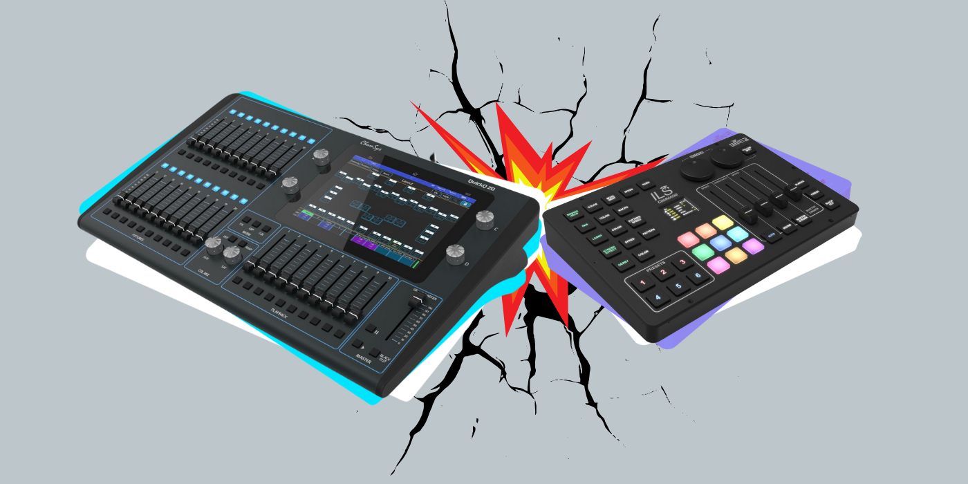 Pultok csatája - Chamsys QuickQ vs. Chauvet DJ ILS Command - Hogyan válasszak fényvezérlőt - CHROMASOUND.hu