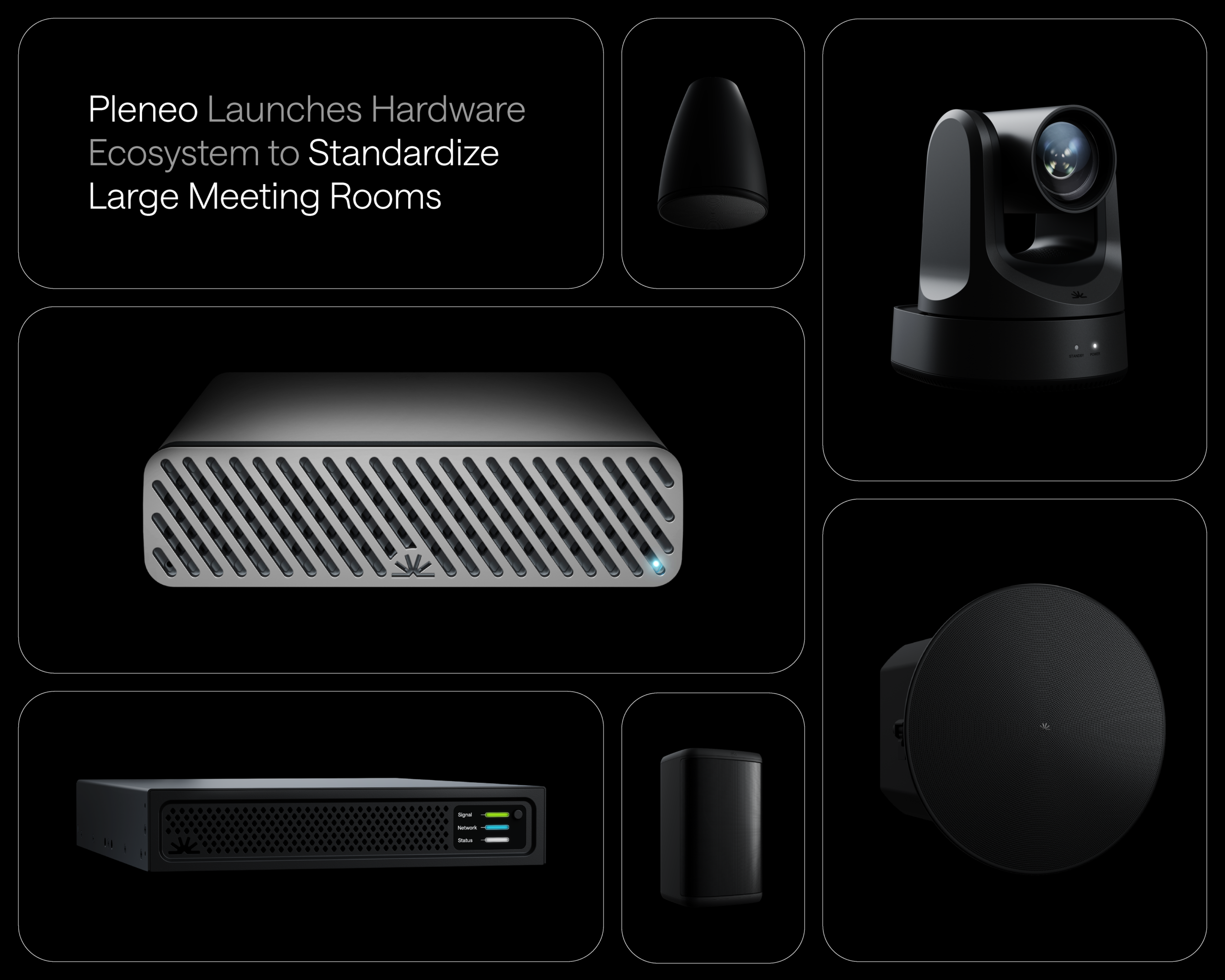A Pleneo bemutatja hardver-ökoszisztémáját, amely a nagyvállalati együttműködési terek egyszerűsítését szolgálja - CHROMASOUND.hu