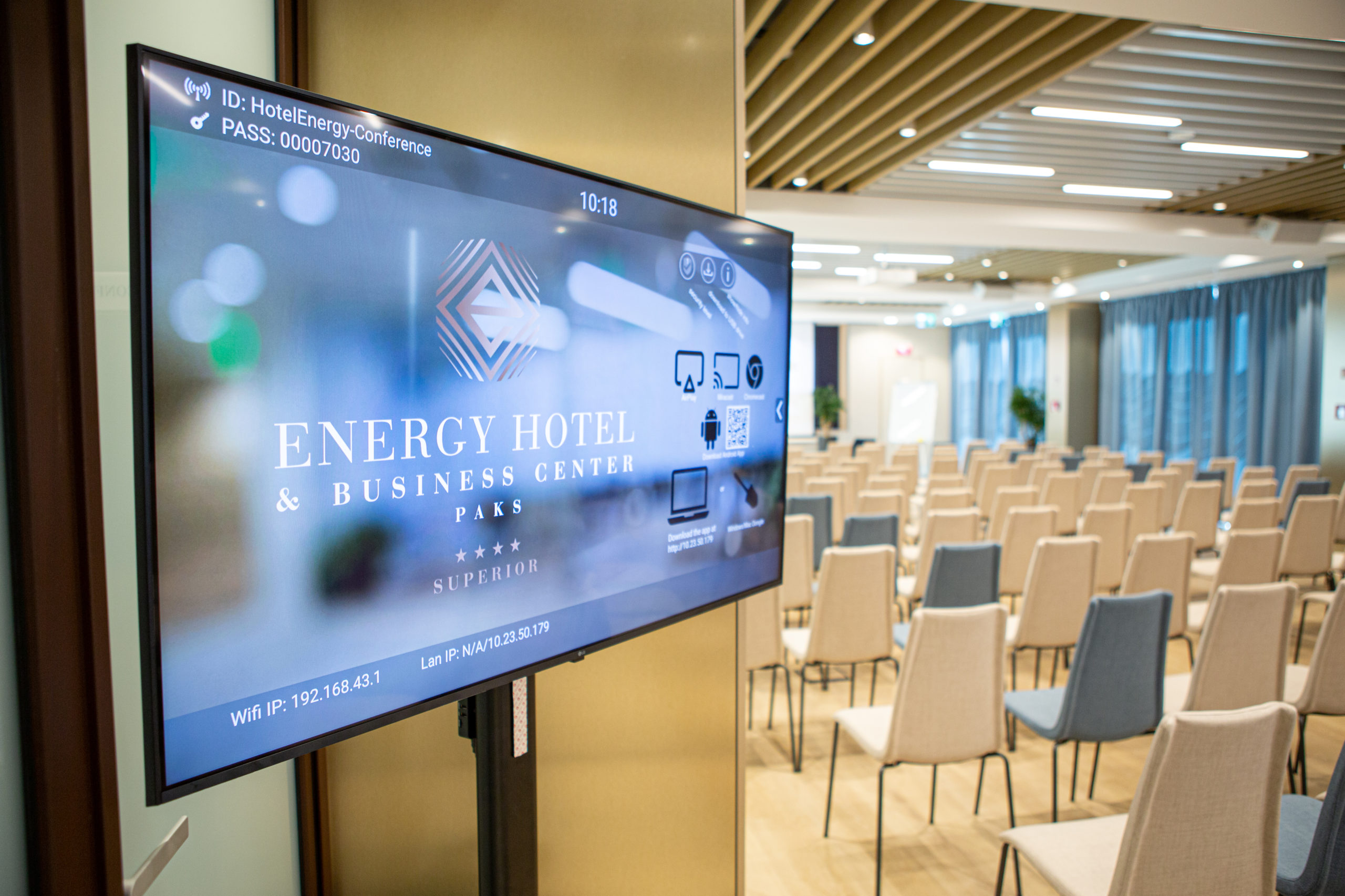 Paks Energy Hotel – komplex AV és hangrendszer egy modern szálloda és konferenciaközpont szolgálatában - CHROMASOUND.hu