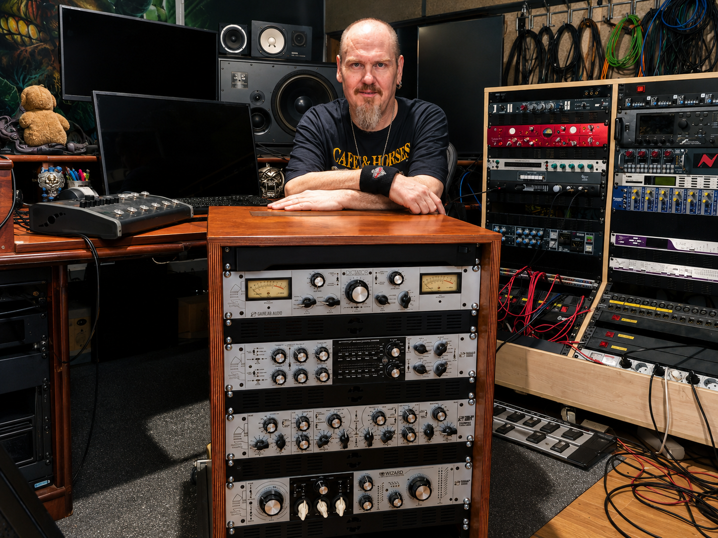 Gainlab Audio rack a Denevér Stúdióban - CHROMASOUND.hu